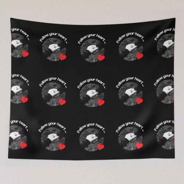 Item preview, Follow Your Heart Inspirational Quotes designed and sold by ExploreTheStore.