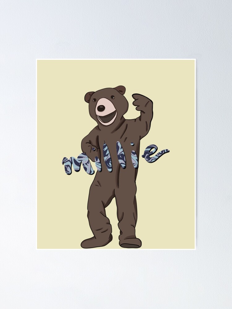 "Millie the Barnard Bear " Poster by LauziCoS Redbubble