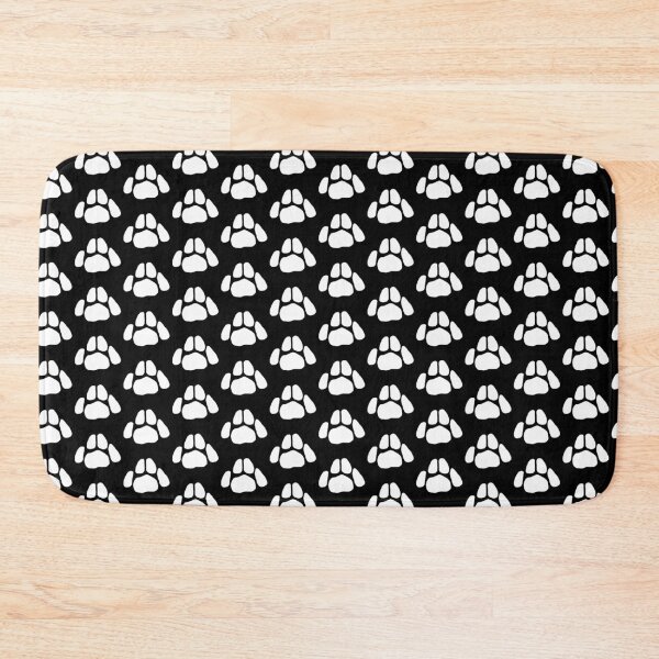 Item preview, White Cat Pawprint designed and sold by ghostkittenn.