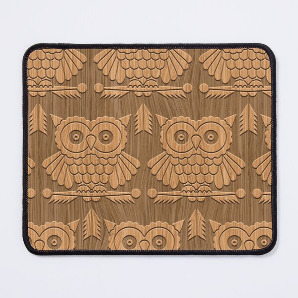 Item preview, Owl Wooden Carving Texture designed and sold by SweetPea49.