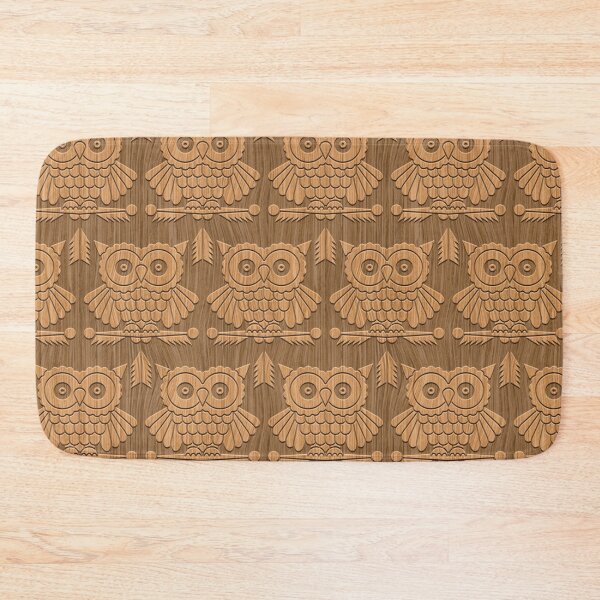 Item preview, Owl Wooden Carving Texture designed and sold by SweetPea49.