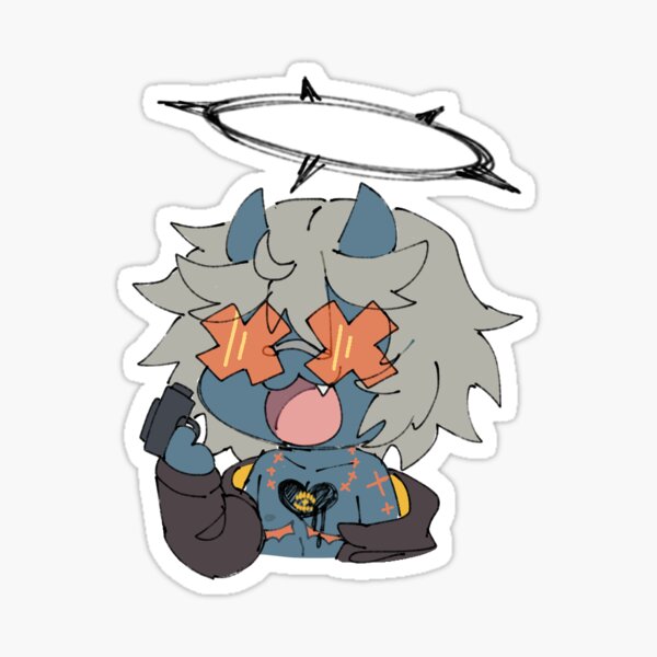 Gold Lewis - Guilty Gear - Sticker