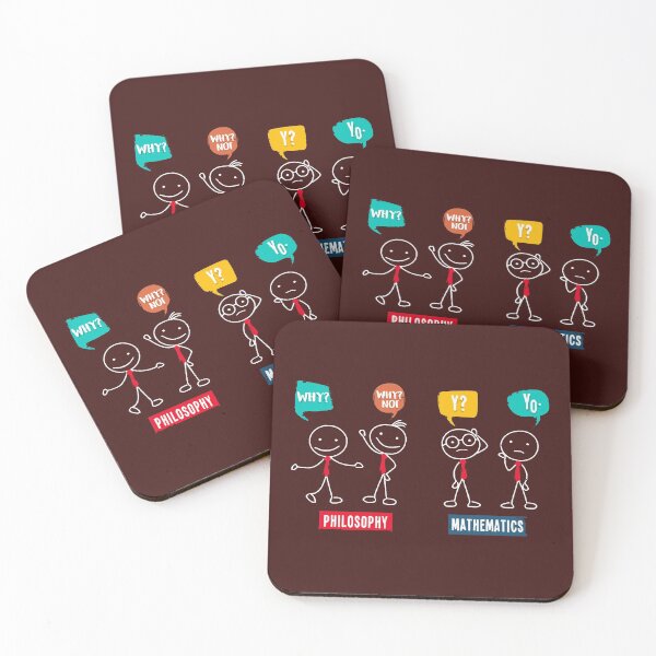 Item preview, Math Teacher - Philosophy vs. Mathematics designed and sold by Herachf.