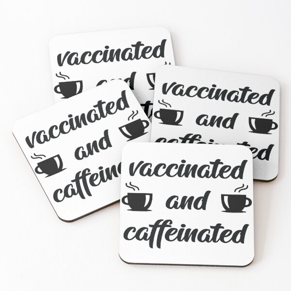 Item preview, Vaccinated And Caffinated designed and sold by shotofash.