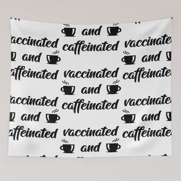 Item preview, Vaccinated And Caffinated designed and sold by shotofash.