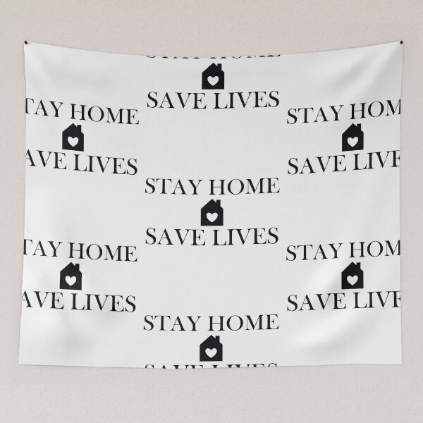 Item preview, Stay Home Save Lives designed and sold by shotofash.