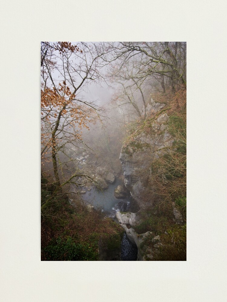 Alternate view of Fog on Barbennaz Photographic Print