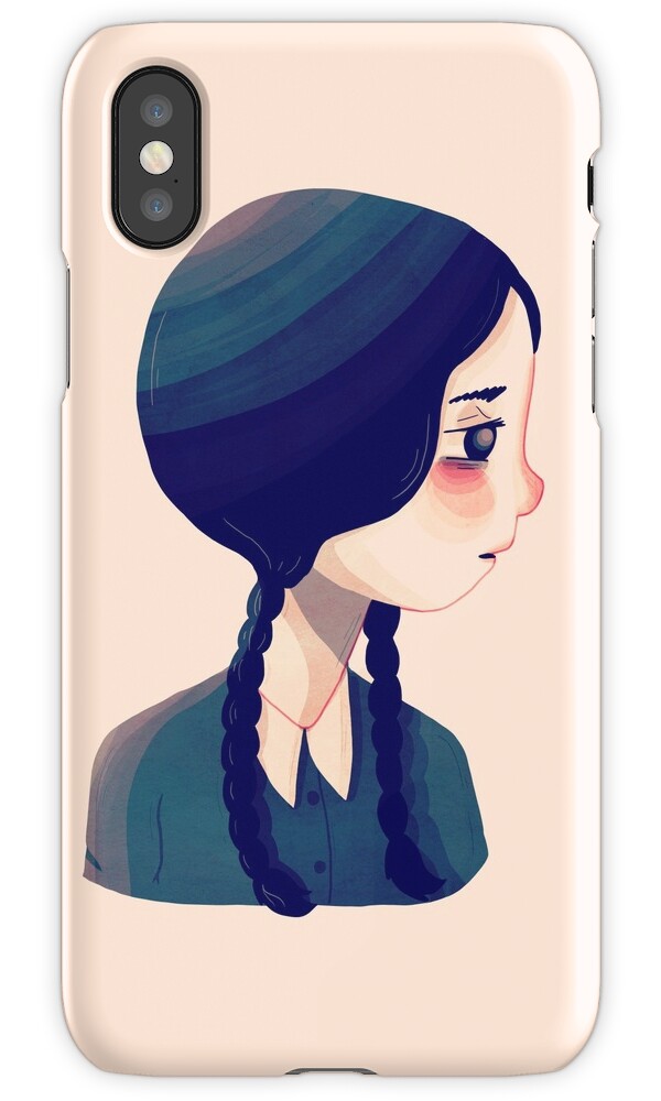 "Wednesday" iPhone Cases & Skins by nanlawson | Redbubble