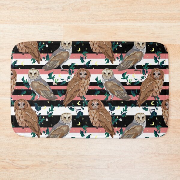 Item preview, Beautiful owl striped pattern designed and sold by SweetPea49.