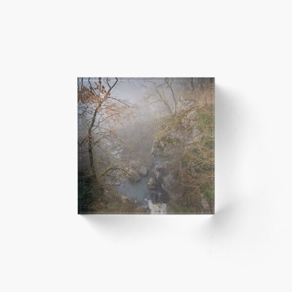 Fog on Barbennaz Acrylic Block