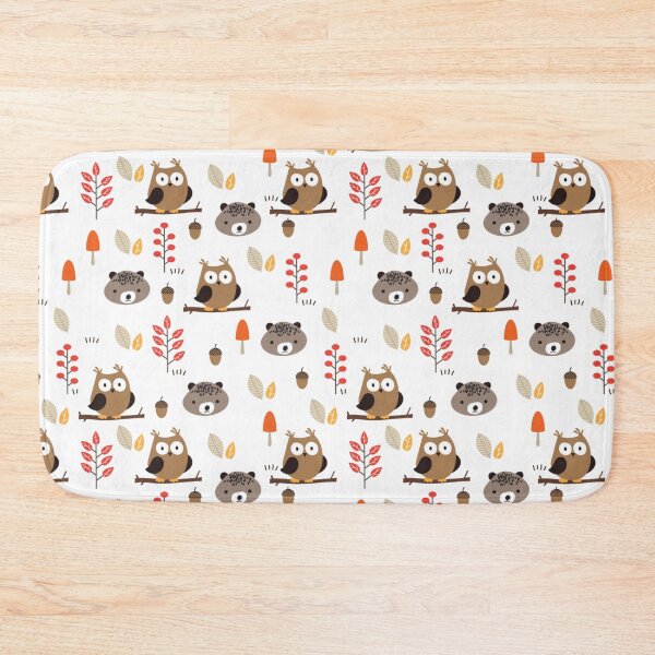 Item preview, Childish owl and bear designed and sold by SweetPea49.