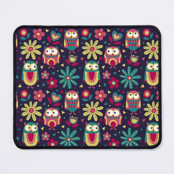 Item preview, Cute owls with flowers designed and sold by SweetPea49.