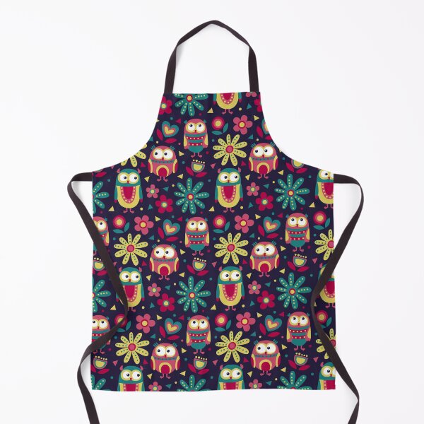 Item preview, Cute owls with flowers designed and sold by SweetPea49.