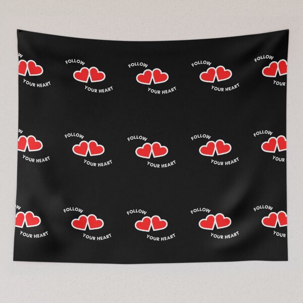 Item preview, Follow Your Heart Inspirational Quotes designed and sold by ExploreTheStore.
