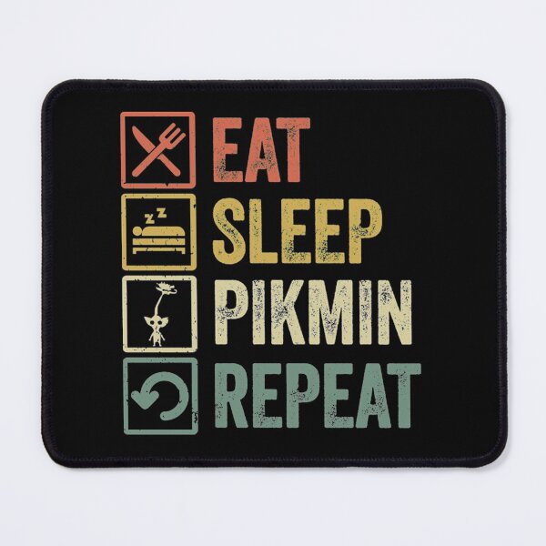 Item preview, Funny eat sleep pikmin repeat retro vintage gift designed and sold by Gorbunovavladis.