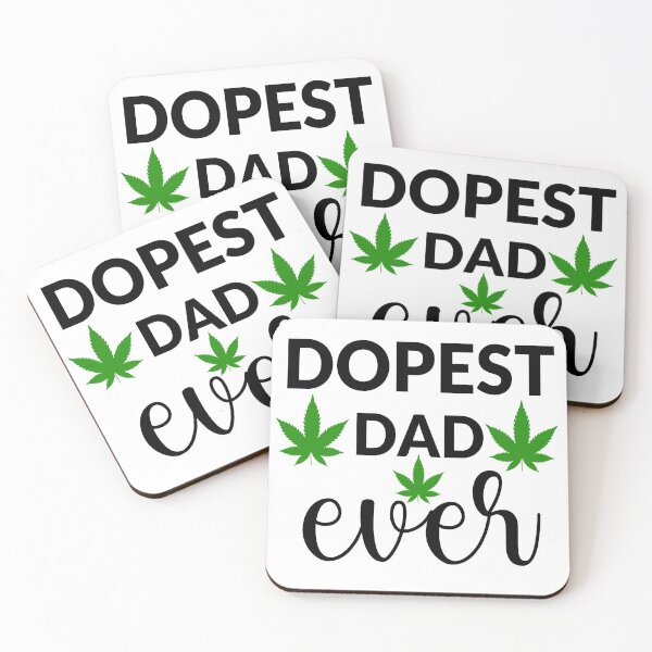 Item preview, Dopest Dad Ever-Father's day weed gift designed and sold by BRtisticDesigns.