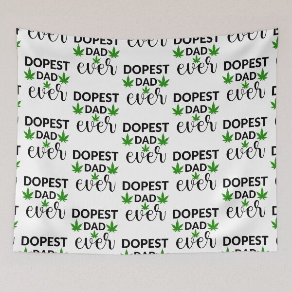 Item preview, Dopest Dad Ever-Father's day weed gift designed and sold by BRtisticDesigns.