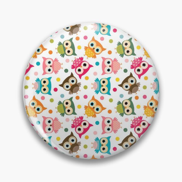 Item preview, Cute colorful owl bird designed and sold by SweetTea4U.