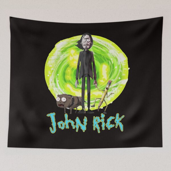 Item preview, John-Rick Classic T-Shirt designed and sold by Briamarco.