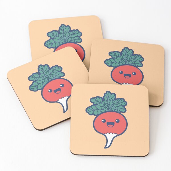 Item preview, Happy smiling radish designed and sold by boozkova-vorona.