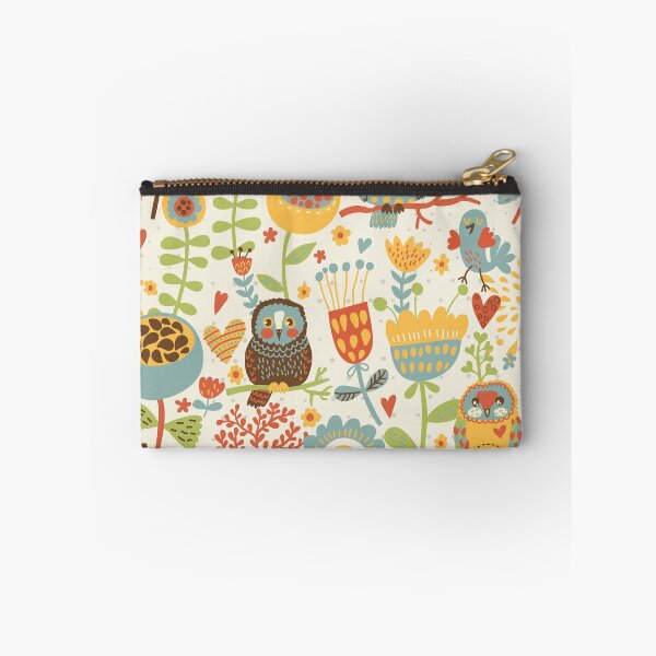 Item preview, Cute vintage colorful owls designed and sold by SweetTea4U.