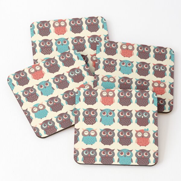 Item preview, Cute colorful baby owls designed and sold by SweetTea4U.