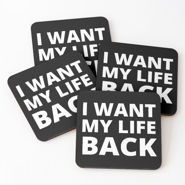 Item preview, I Want My Life Back Funny Negative Thinking Loser designed and sold by RGRamsey.