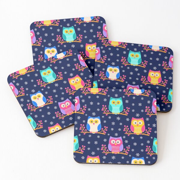 Item preview, Owls brunch with berries designed and sold by SweetTea4U.