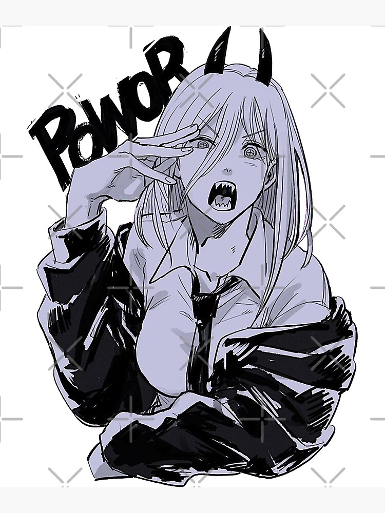 Lámina fotográfica «Csm Pochita Manga Gun Fiend Anime 2021 Chainsaw Man