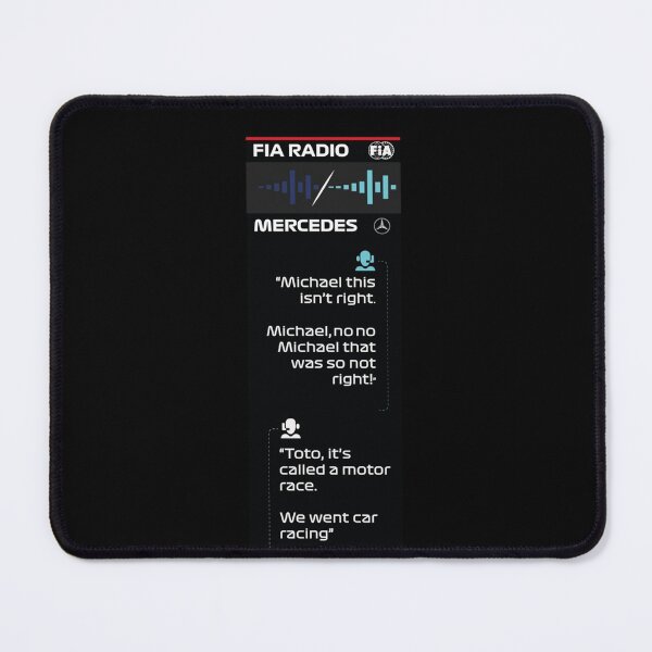 Item preview, Team Radio Mercedes FIA Toto Michael Classic designed and sold by TracyRape.
