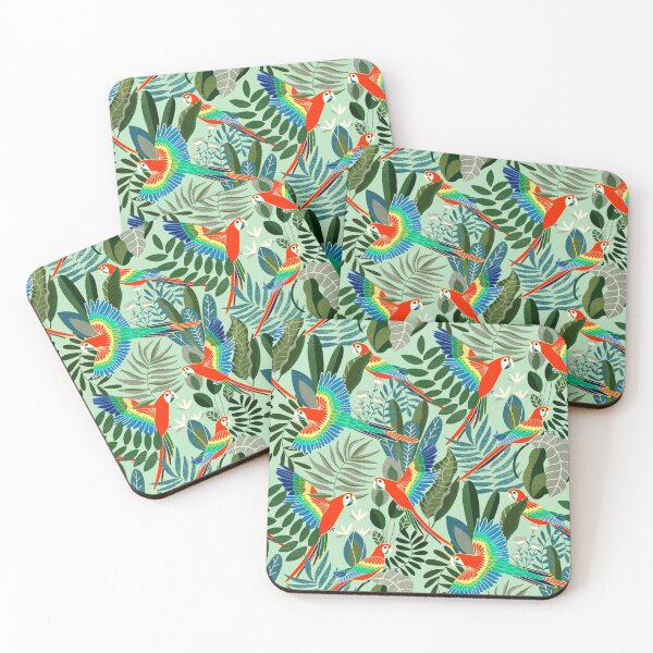 Item preview, Jungle Parrot Paradise - Tropical Summer designed and sold by TigaTiga.