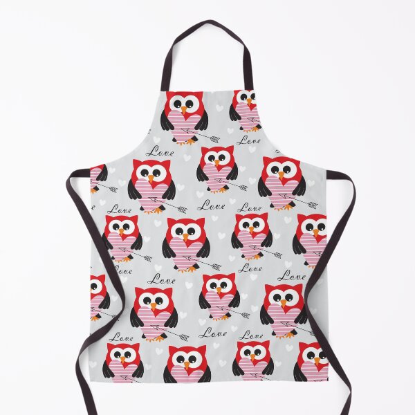 Item preview, Cute owl valentine heart designed and sold by SweetTea4U.