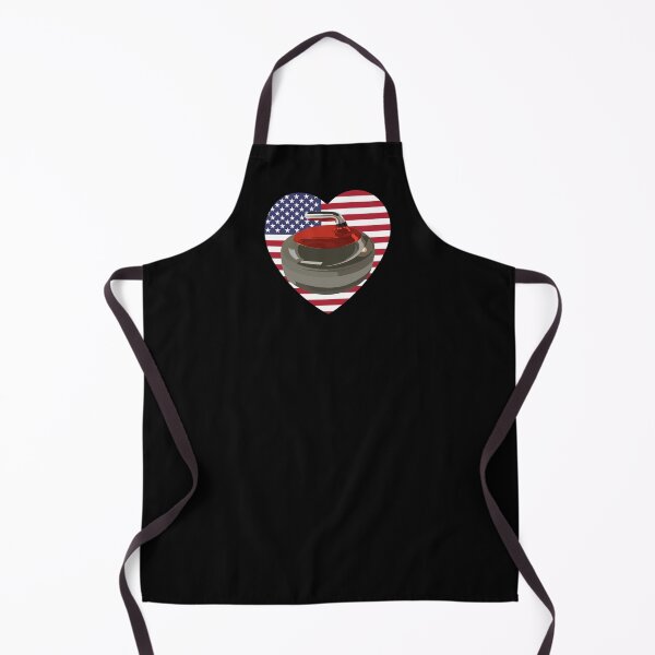 Item preview, USA Curling stone drawing designed and sold by Blondiabshop.