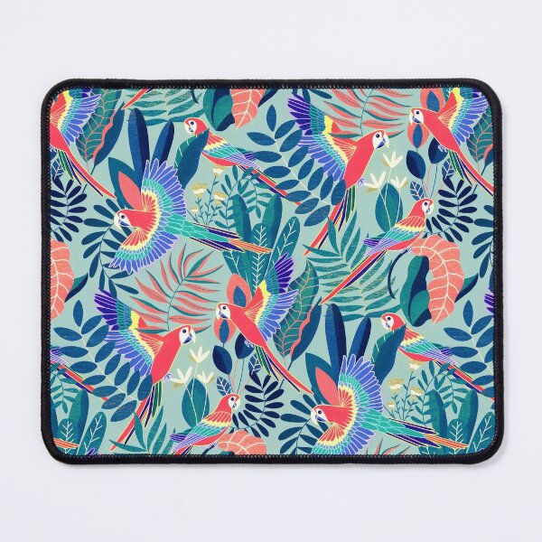 Item preview, Jungle Parrot Paradise - Pastel Rainforest designed and sold by TigaTiga.