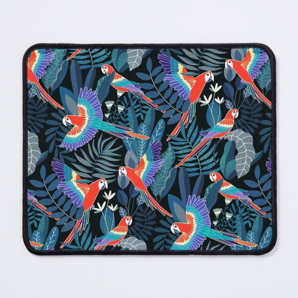 Item preview, Jungle Parrot Paradise - Midnight Moody  designed and sold by TigaTiga.