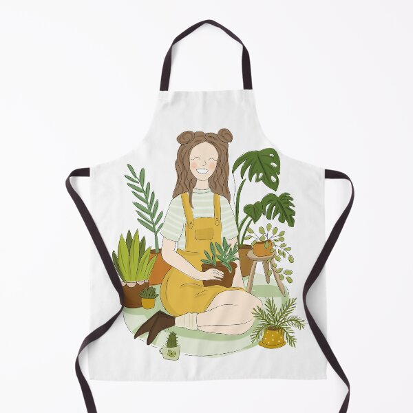 Item preview, Plant Lady Illustration designed and sold by bikutumutluluk.