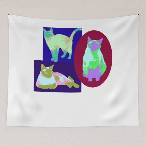 Item preview, Colorful Cats Variant designed and sold by CarolynLee45.