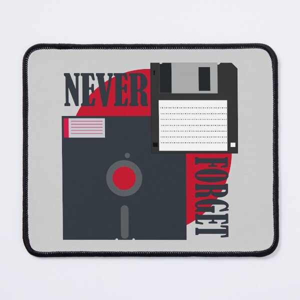 Item preview, Floppy and diskette never forget drawing designed and sold by Blondiabshop.