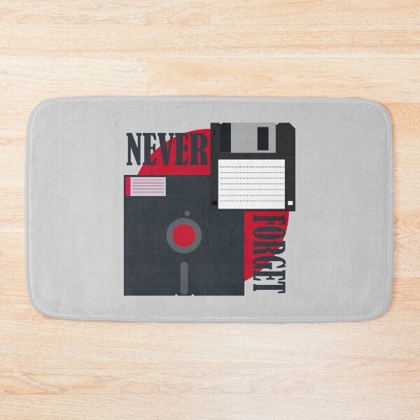 Item preview, Floppy and diskette never forget drawing designed and sold by Blondiabshop.