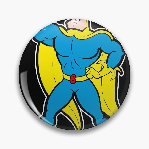 Item preview, Bananaman Classic Cartoon Essential T-Shirt.png designed and sold by Rayndison.