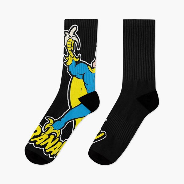 Item preview, Bananaman Classic Cartoon Essential T-Shirt.png designed and sold by Rayndison.