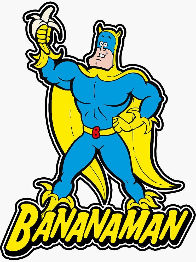 Bananaman Classic Cartoon Essential T-Shirt.png