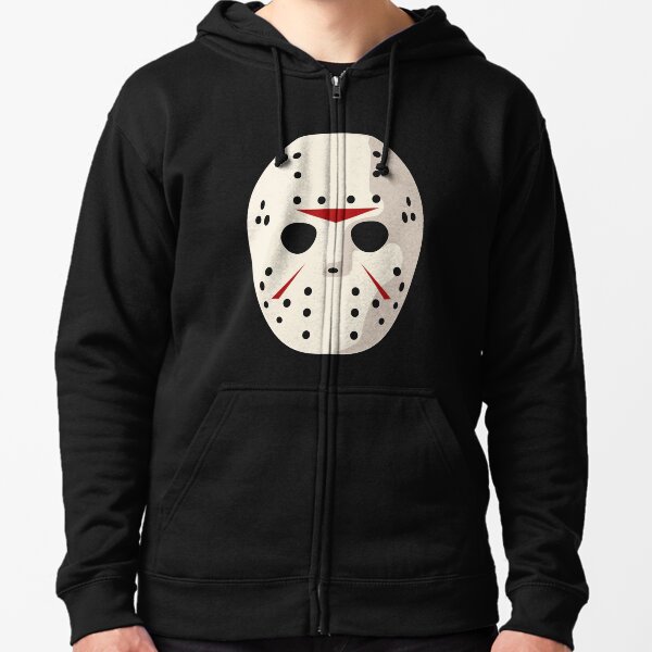 friday the 13th zip up hoodie