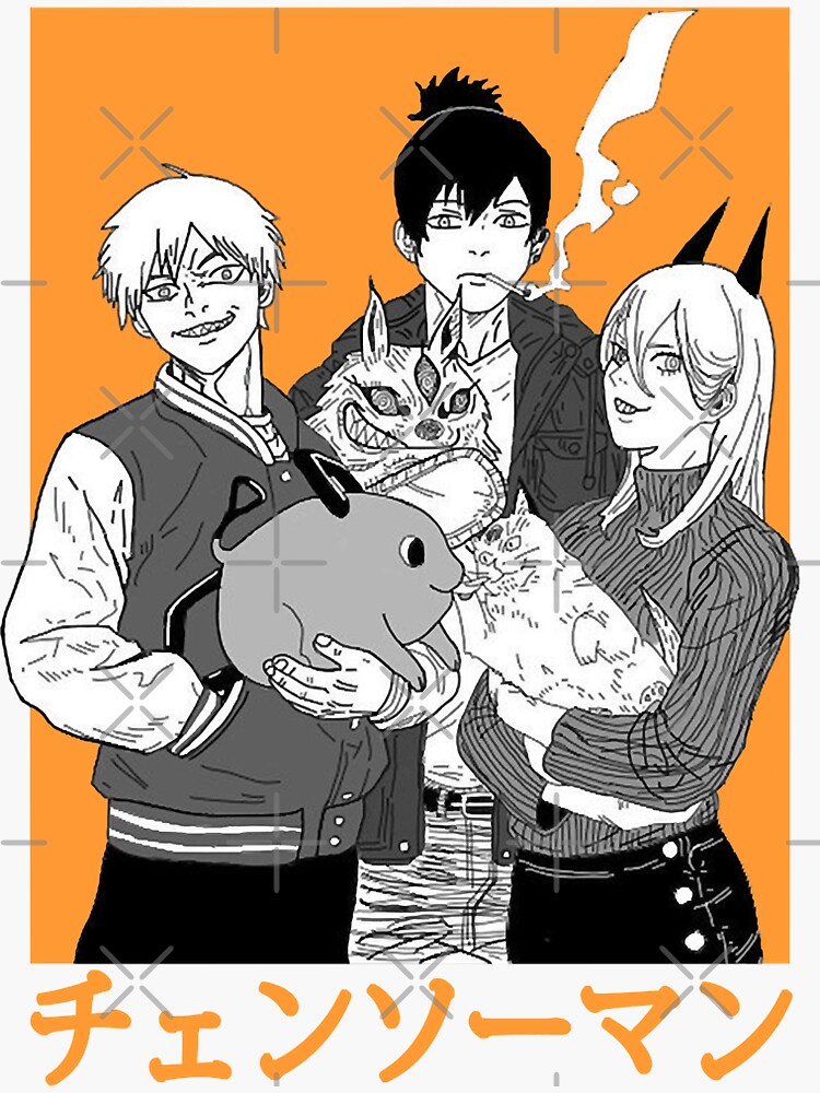 "Csm Pochita Manga Gun Fiend Anime 2021 Chainsaw Man Denji Chainsaw Aki Hayakama Power Gift