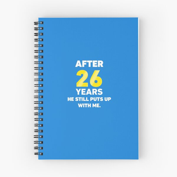 Item preview, After 26 Years He Still Puts Up With Me. designed and sold by AlwaysAwesome.