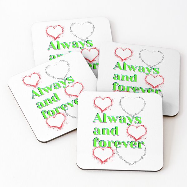 Item preview, always and forever.heart designed and sold by Shopster381.