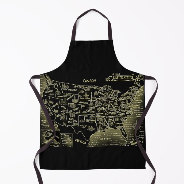 Item preview, Fluorescent Glowing Map of the United States designed and sold by Sheridan T.