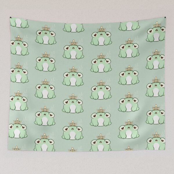 Item preview, Kawaii Frog Prince designed and sold by Paintingpixel.