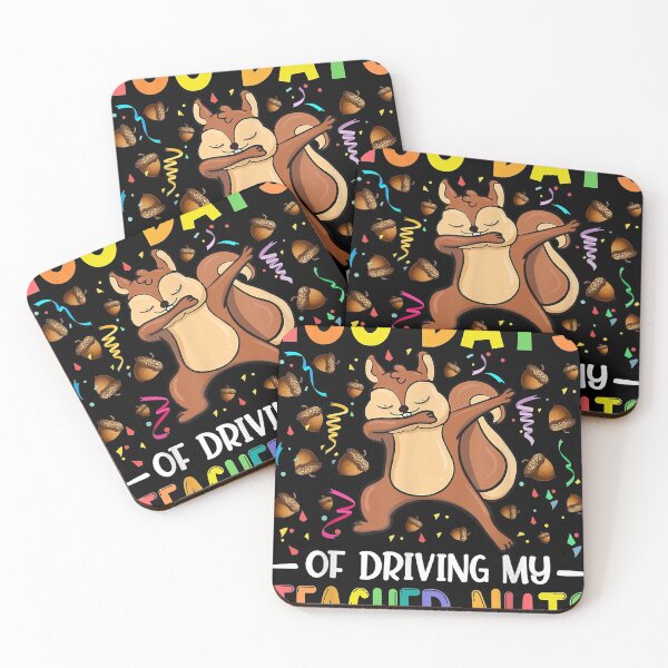 Item preview, Cute Squirrel 100 Days Of Driving My Teacher Nuts Gift designed and sold by BibianafRossi.