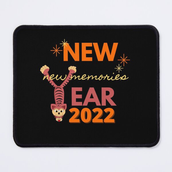Item preview, New Year Resolution "Pinky Cat" designed and sold by PrintArtLK.